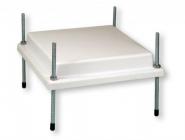 HEKA-Contact verwarmingsplaat, 15 Watt, 20x20cm, voor 15 kuikens, 15W - optioneel met vermogenregeling