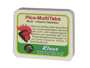 Pico-MultiTabs - Multivitamin-tabletten voor pluimvee 