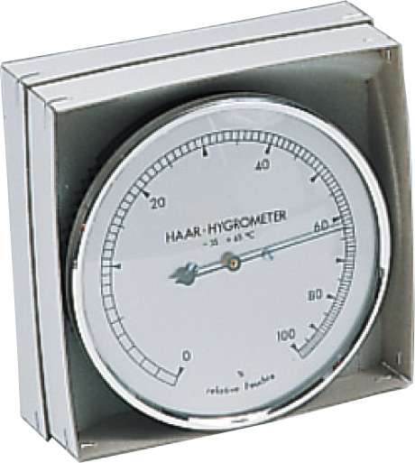 Hygrometer, topkwaliteit.  103 mm 
