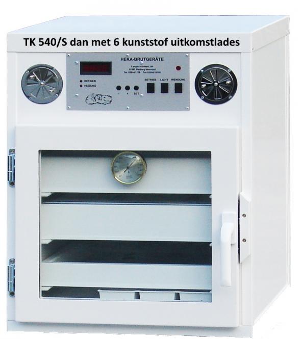 HEKA Turbo 540/S - Uitkomstmachine voor ca. 540 kippeneieren 